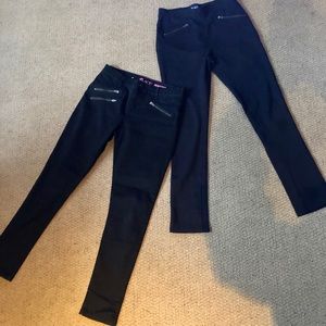 BONUS Girls Black Jean & Cotton Jeggings